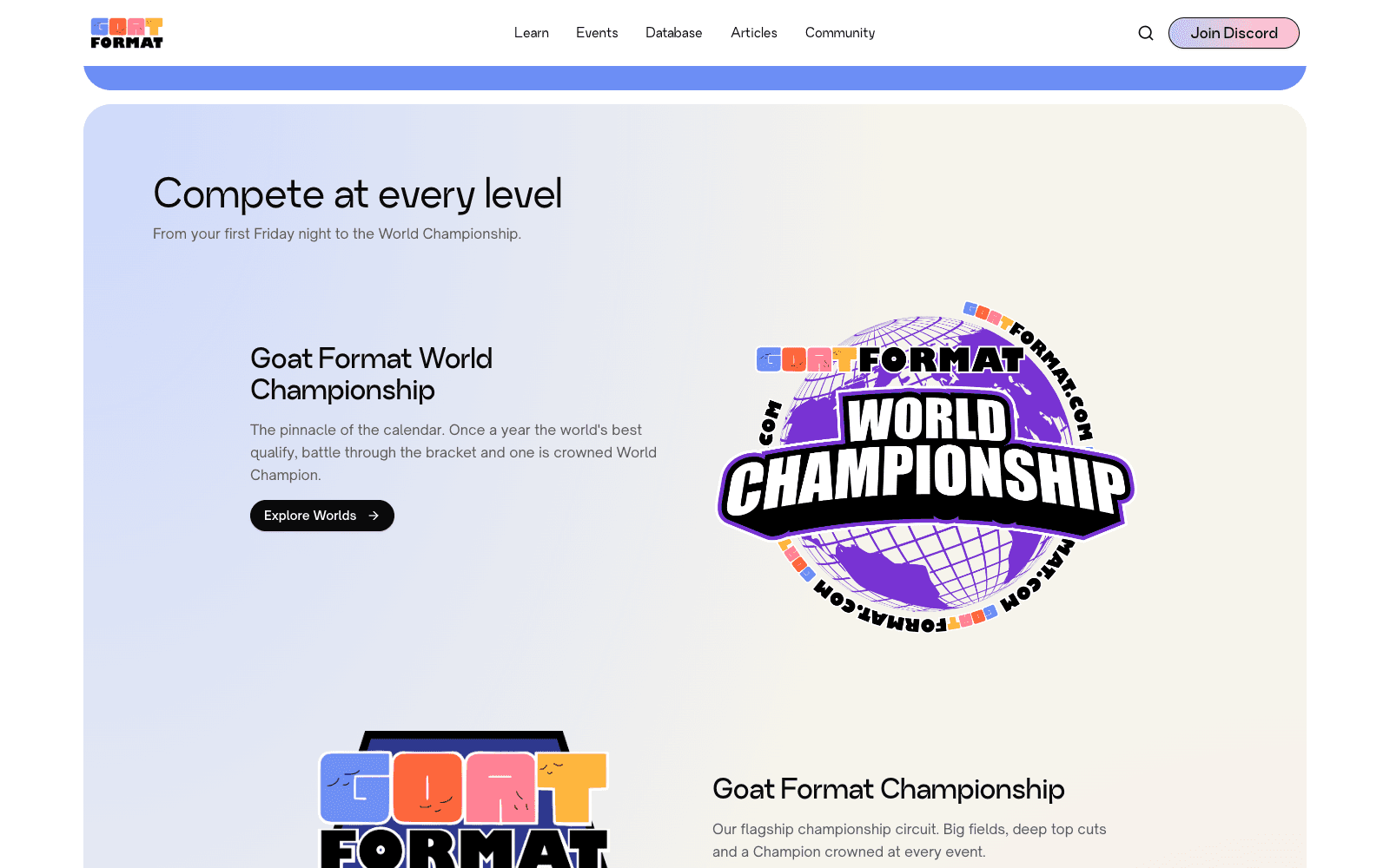 Goat Format tournament series