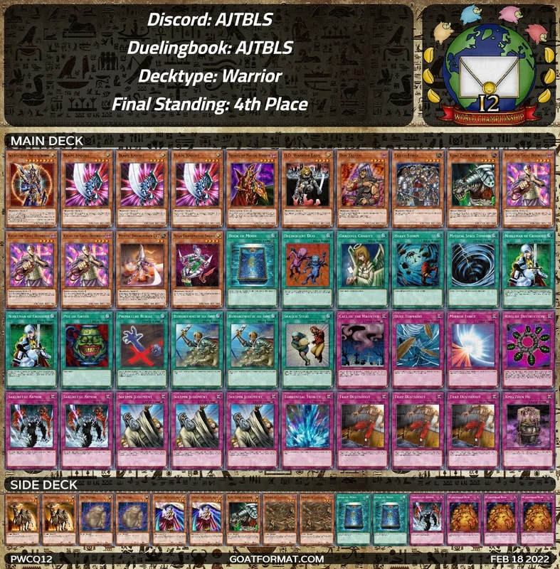 gf pwcq12 ajtbls ajtbls warrior orig