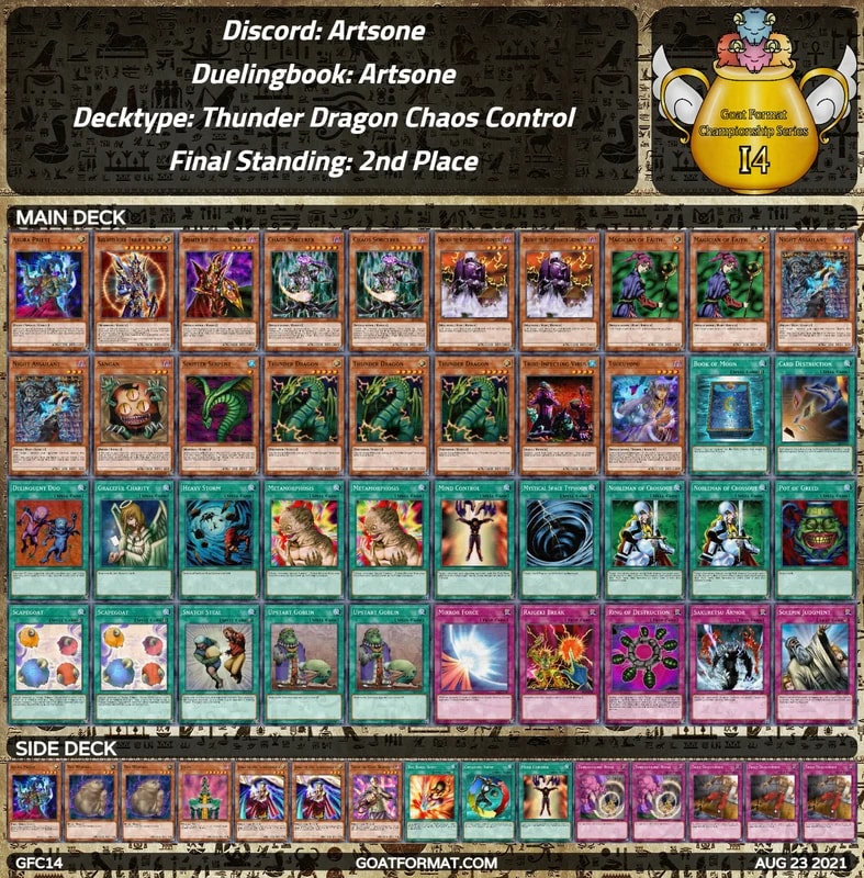 gf gfc14 artsone artsone thunder dragon chaos control orig